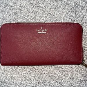 Kate Spade Burgundy Wallet